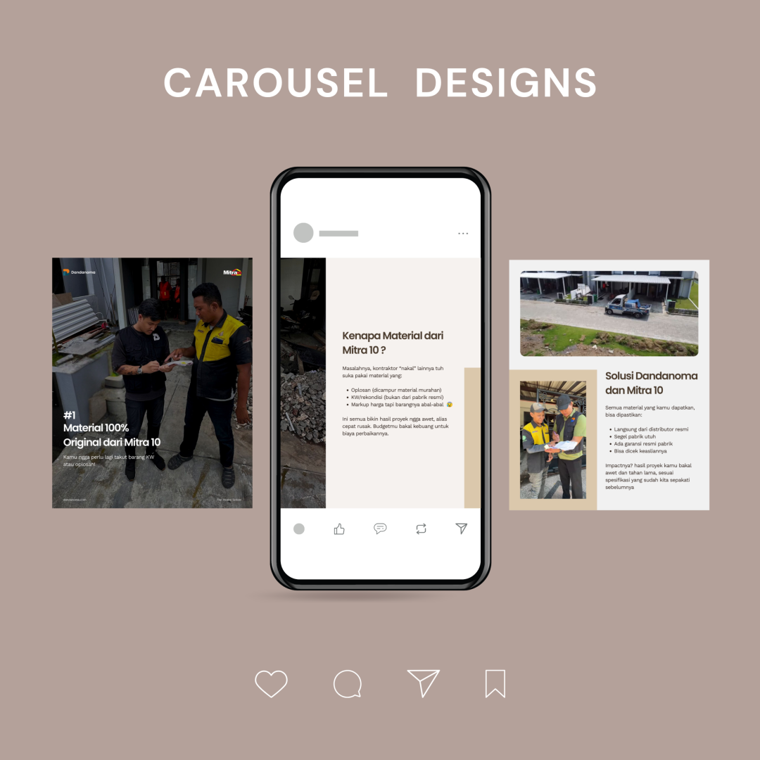 Beige Minimalist Carousel Instagram Post
