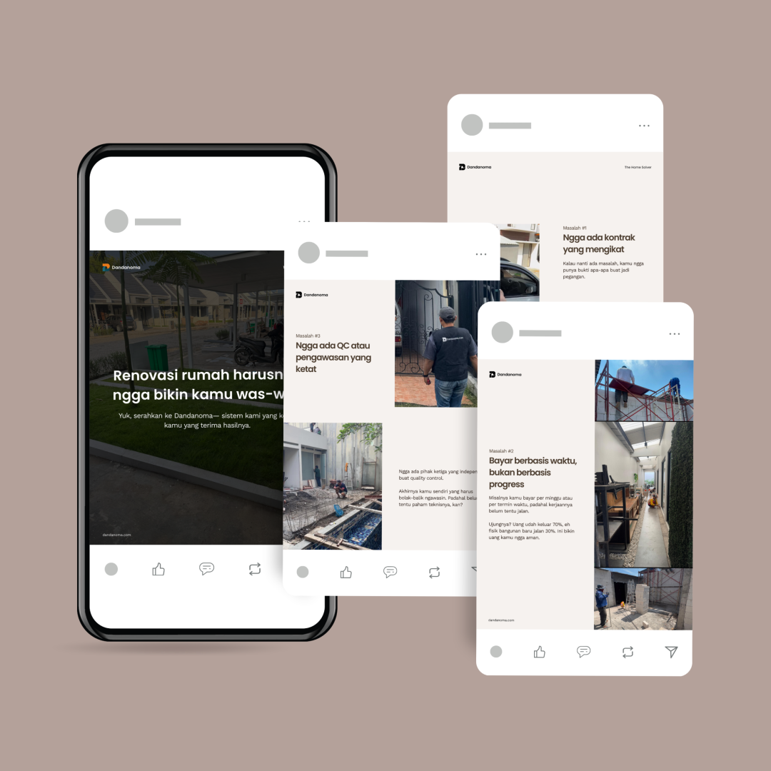 _Blue White Simple Design Template Mockup Social Media Post